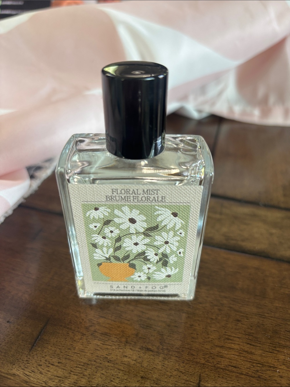 SAND+FOG Floral Mist Body Spray — Green